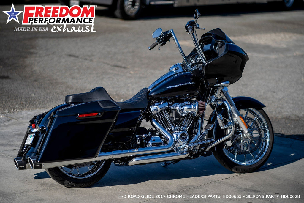 HARLEY TOURING AMERICAN OUTLAW & COMBAT FLUTED 4.5" MEGAPHONE SLIP - ONS (SPECIAL ORDER) - Cuztom Kraft