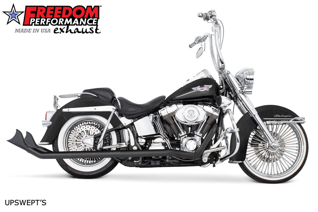 HARLEY SOFTAIL 2.5" CLASSIC SLIP - ONS 1997 - 2017 *FITS FREEDOM HEADERS ONLY* (SPECIAL ORDER) - Cuztom Kraft