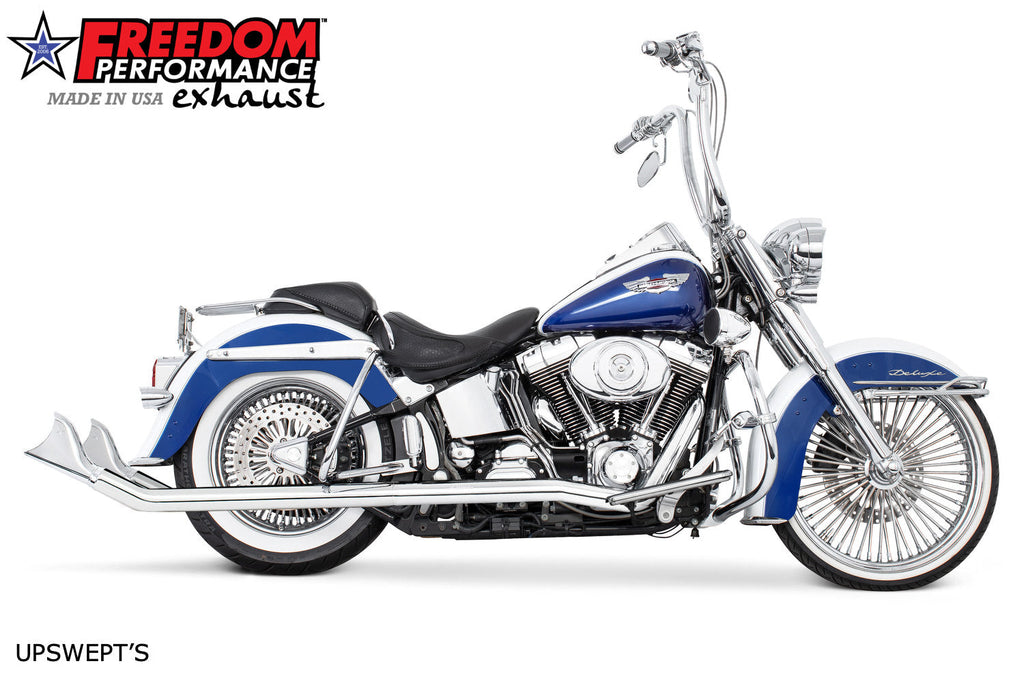 HARLEY SOFTAIL 2.5" CLASSIC SLIP - ONS 1997 - 2017 *FITS FREEDOM HEADERS ONLY* (SPECIAL ORDER) - Cuztom Kraft