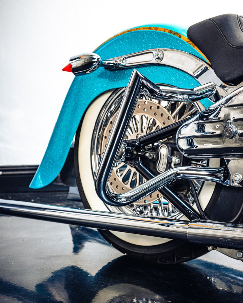 Anarchy Chrome for Softails 2001 - 2017 - Cuztom Kraft