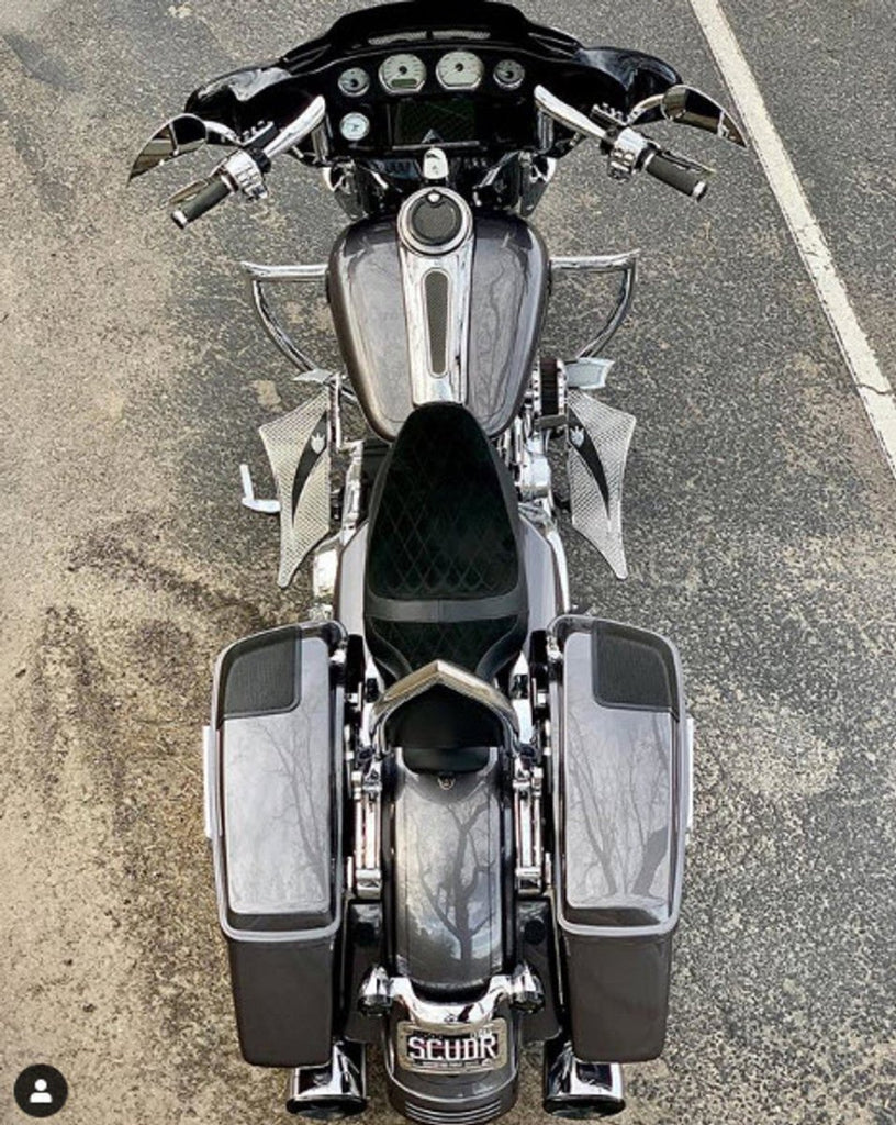 Assault Handlebar 10" Chrome - Cuztom Kraft