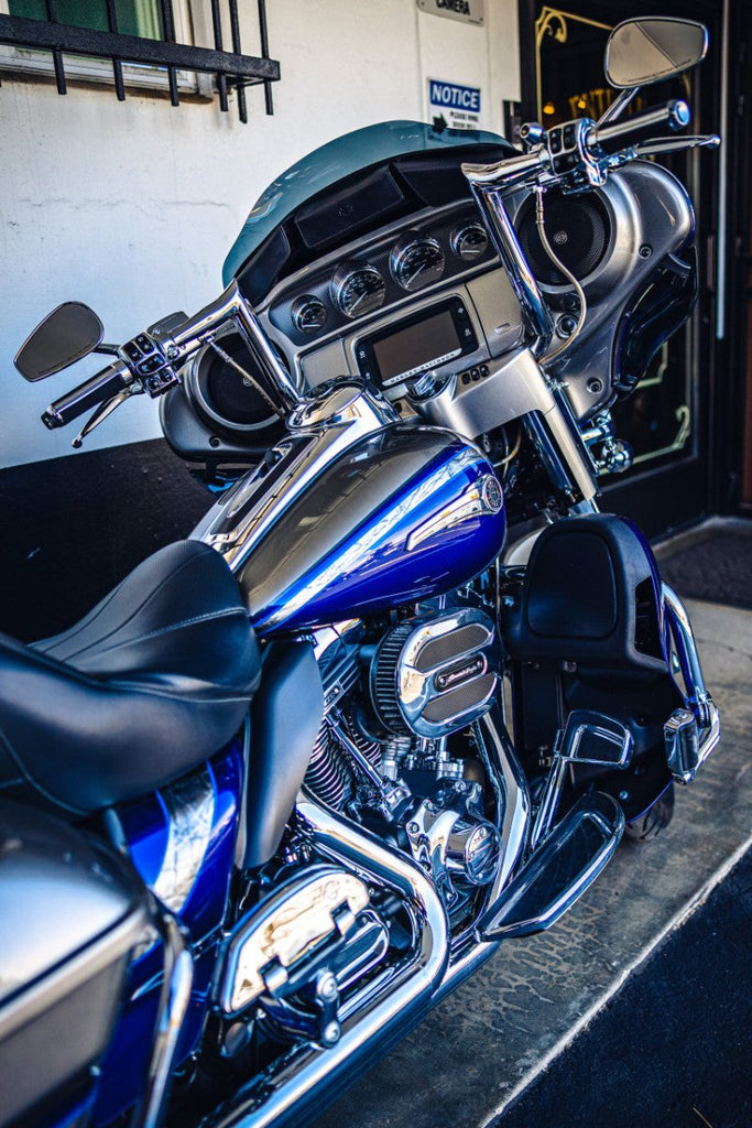 Assault Handlebar 12" Chrome - Cuztom Kraft