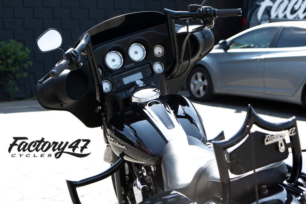 Assault Handlebar 14" Black - Cuztom Kraft