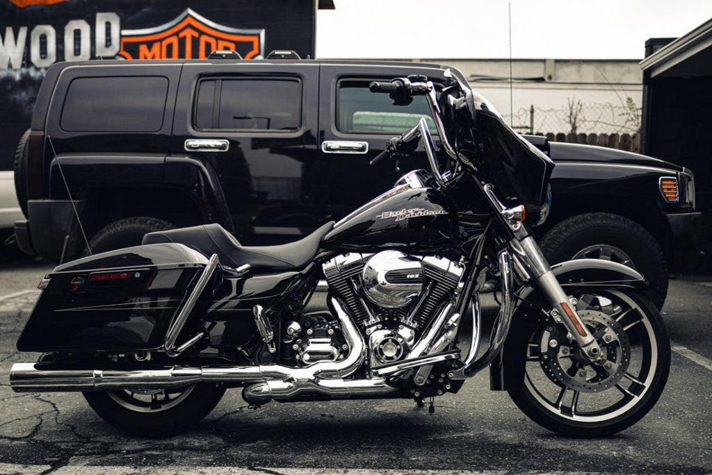 Assault Handlebar 14" Chrome - Cuztom Kraft