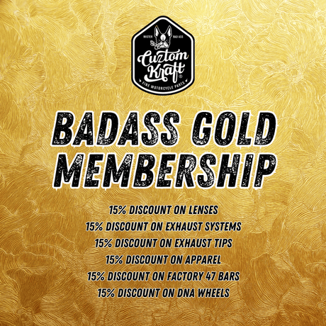 BADASS MEMBERSHIP - GOLD - Cuztom Kraft