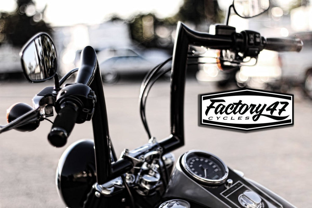 Classic 47 Handlebar Black 12" - Cuztom Kraft