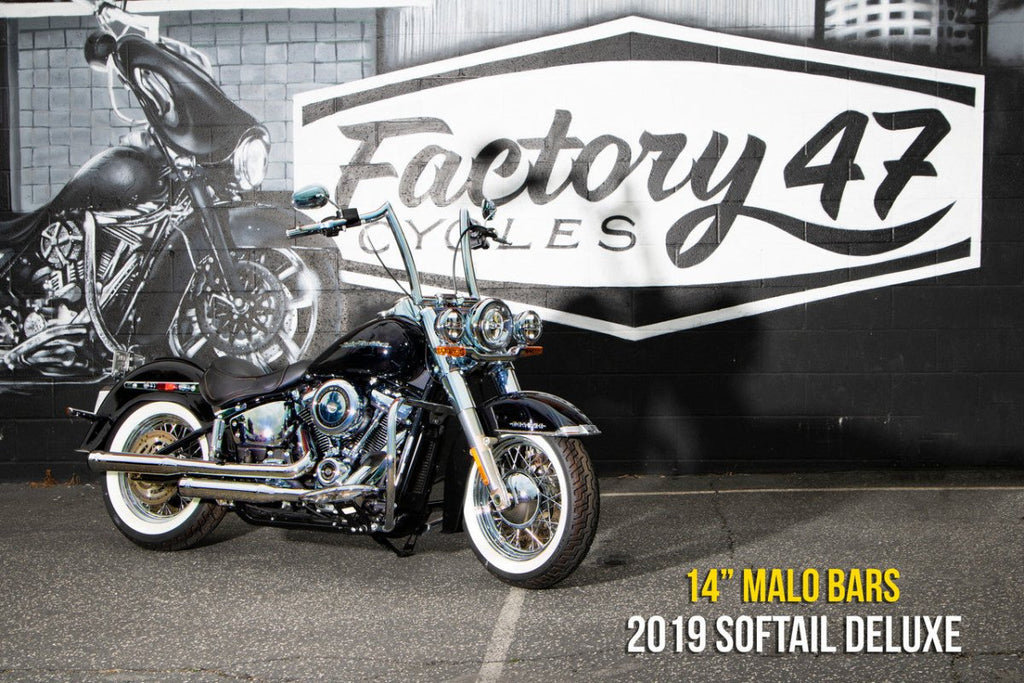 Classic 47 Handlebar Chrome 14" - Cuztom Kraft