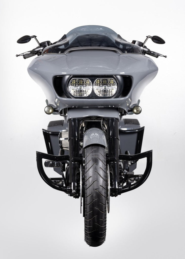 Defender Crash Bar Gloss Black - Cuztom Kraft