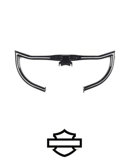 Harley Davidson Bars - Defender Crash Bar Gloss Black – Cuztom Kraft