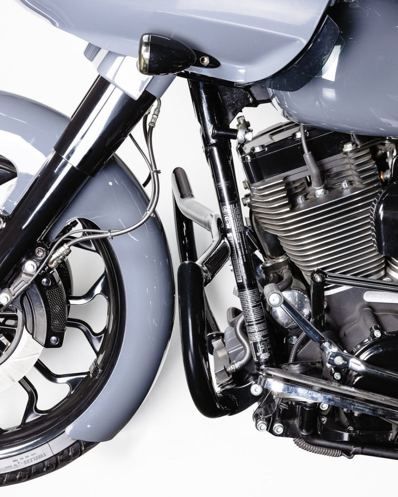 Defender Crash Bar Gloss Black - Cuztom Kraft