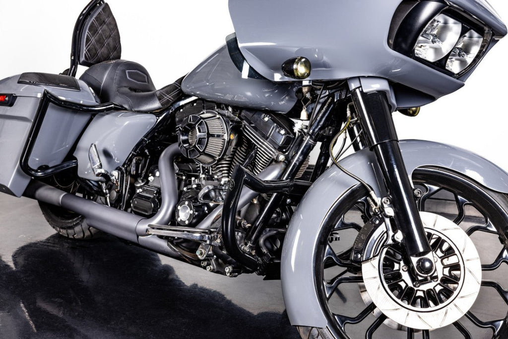 Defender Crash Bar Gloss Black - Cuztom Kraft