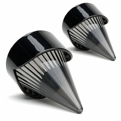 Harley Davidson Signal Lenses - Clip-in Afterburner / Black