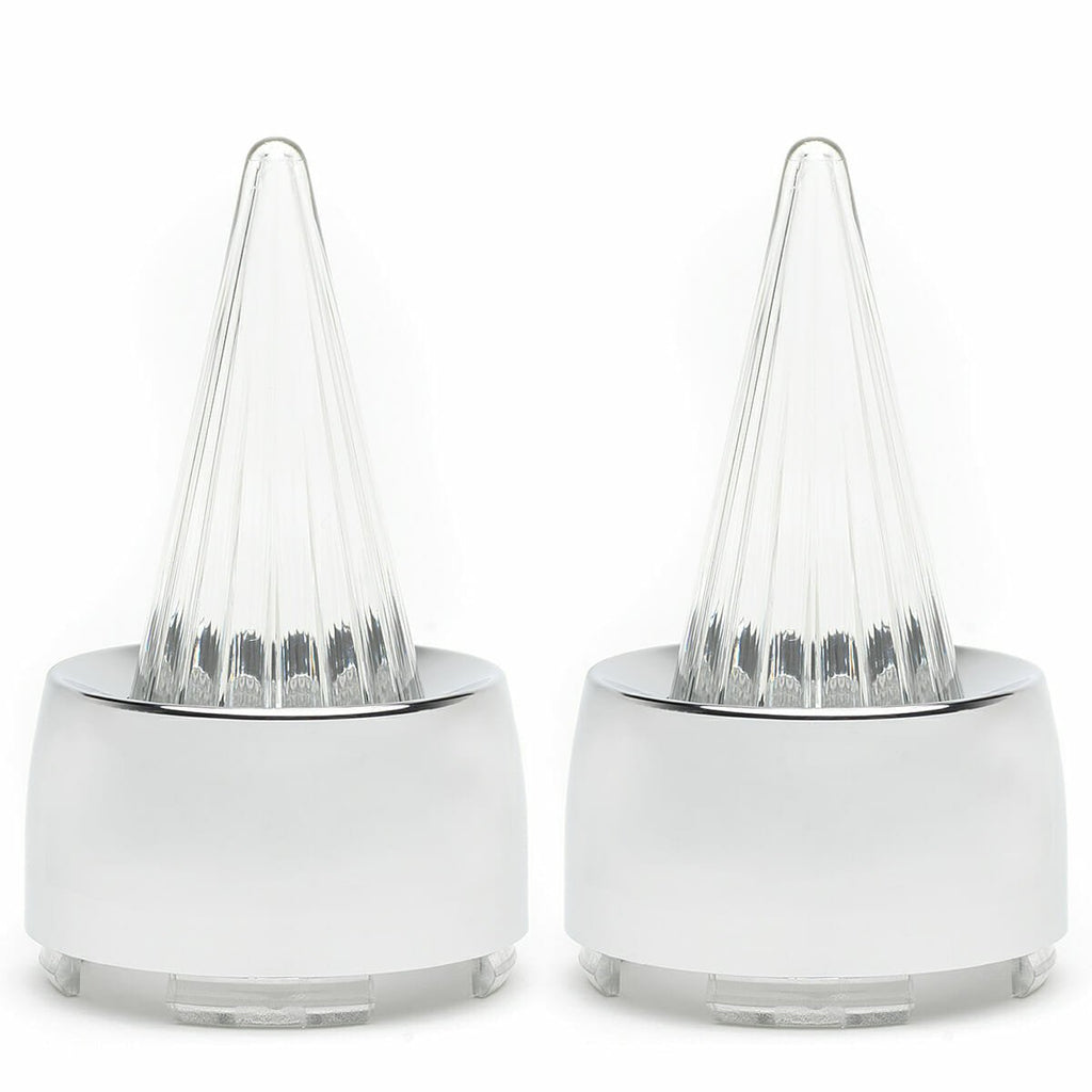 Harley Davidson Clip in Lenses - Supersonic / Chrome / Clear - Cuztom Kraft