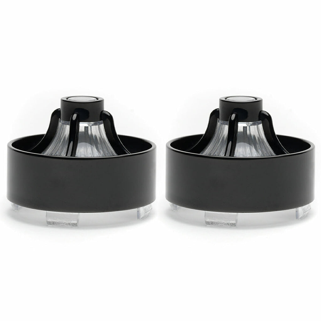 Harley Davidson Clip in Lenses - Turbine / Black / Clear - Cuztom Kraft