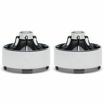 Harley Davidson Signal Lenses - Clip-in Turbine / Chrome / Smoked