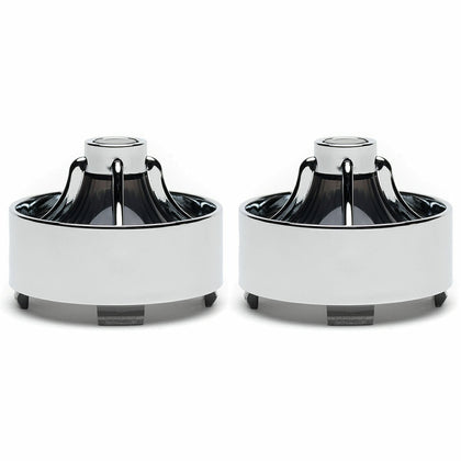 Harley Davidson Signal Lenses - Clip-in Turbine / Chrome / Smoked
