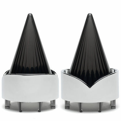 Harley Davidson Lenses Screw-in Style - Big Burner / Chrome