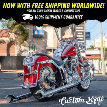 Harley Davidson Signal Lenses - Clip-in Style Bullet Lenses