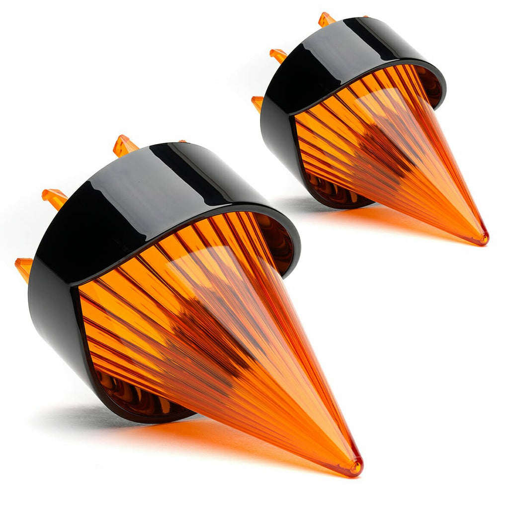 Harley Davidson Turn Signal Lenses - Screw in Style - Cuztom Kraft