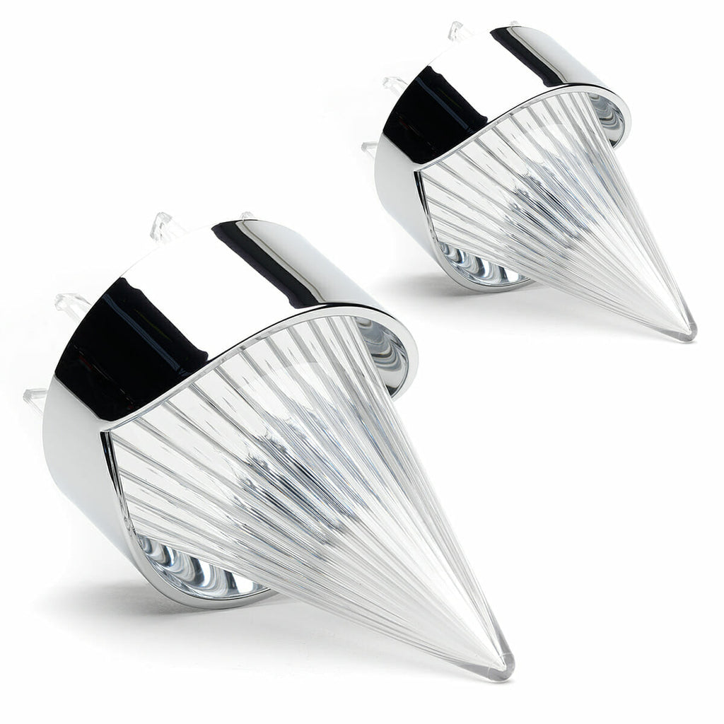 Harley Davidson Turn Signal Lenses - Screw in Style - Cuztom Kraft