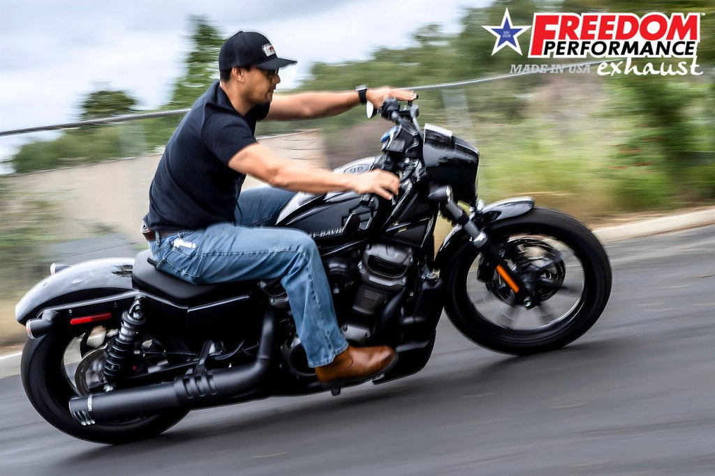 HARLEY NIGHTSTER 4" SLIP - ONS Fits 23' - Present (SPECIAL ORDER) - Cuztom Kraft