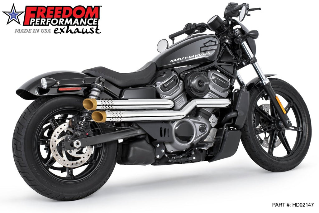 HARLEY NIGHTSTER "NEW 2023" INDEPENDENCE "PERFORATED" HIGH BUNDLE Fits '21 to Present (NEW PRODUCT) - Cuztom Kraft
