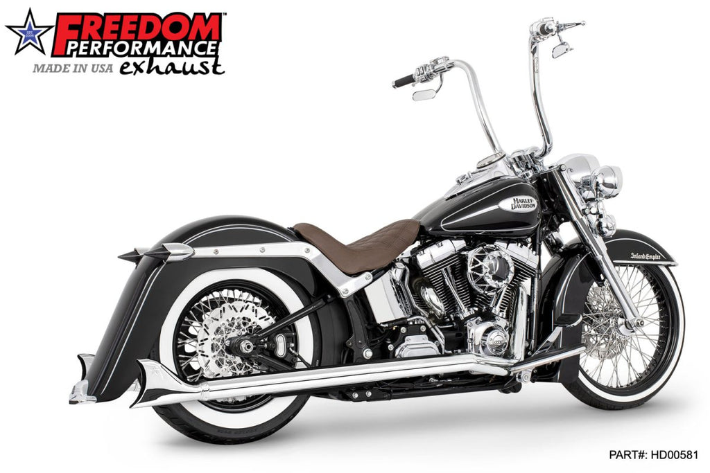 HARLEY SOFTAIL 2.5" CLASSIC SLIP - ONS 1997 - 2017 *FITS FREEDOM HEADERS ONLY* (SPECIAL ORDER) - Cuztom Kraft