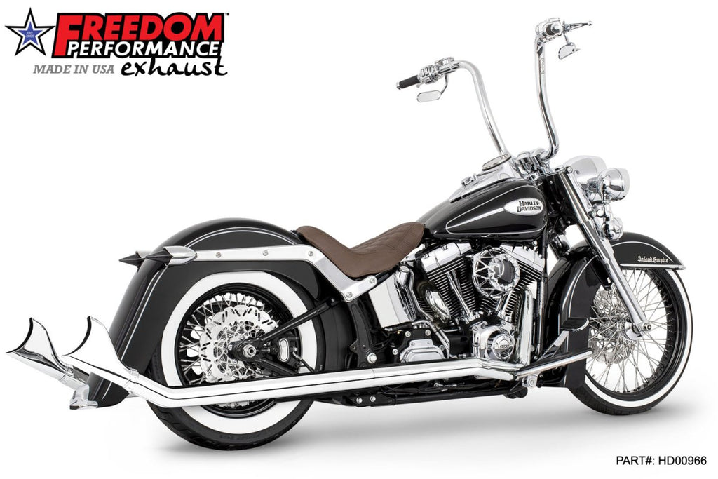 HARLEY SOFTAIL 2.5" CLASSIC SLIP - ONS 1997 - 2017 *FITS FREEDOM HEADERS ONLY* (SPECIAL ORDER) - Cuztom Kraft