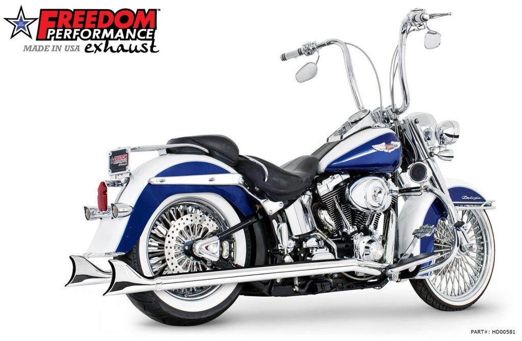 HARLEY SOFTAIL 2.5" CLASSIC SLIP - ONS 1997 - 2017 *FITS FREEDOM HEADERS ONLY* (SPECIAL ORDER) - AUS STOCK - Cuztom Kraft