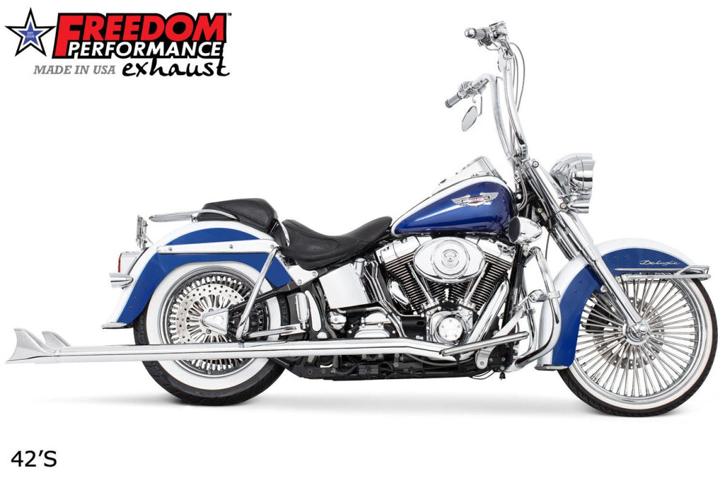 HARLEY SOFTAIL 2.5" CLASSIC SLIP - ONS 1997 - 2017 *FITS FREEDOM HEADERS ONLY* (SPECIAL ORDER) - AUS STOCK - Cuztom Kraft