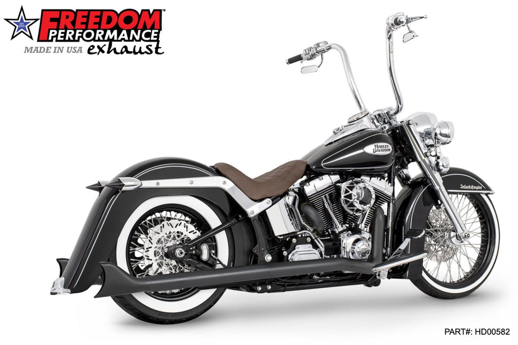 HARLEY SOFTAIL 2.5" CLASSIC SLIP - ONS 1997 - 2017 *FITS FREEDOM HEADERS ONLY* (SPECIAL ORDER) - AUS STOCK - Cuztom Kraft