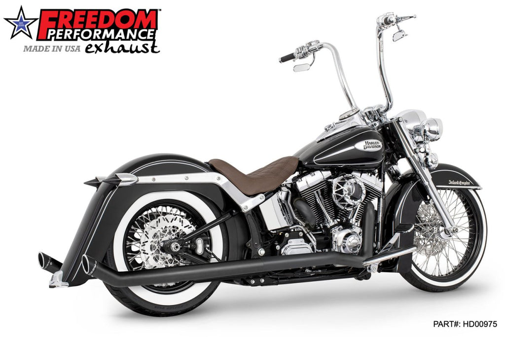 HARLEY SOFTAIL 2.5" CLASSIC SLIP - ONS 1997 - 2017 *FITS FREEDOM HEADERS ONLY* (SPECIAL ORDER) - AUS STOCK - Cuztom Kraft