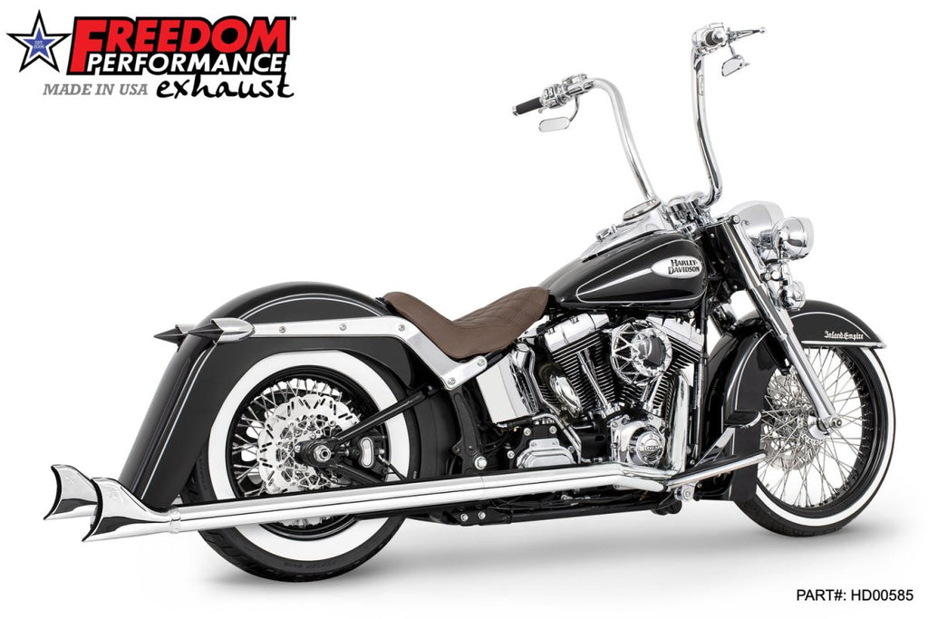HARLEY SOFTAIL 2.5" CLASSIC SLIP - ONS 1997 - 2017 *FITS FREEDOM HEADERS ONLY* (SPECIAL ORDER) - AUS STOCK - Cuztom Kraft