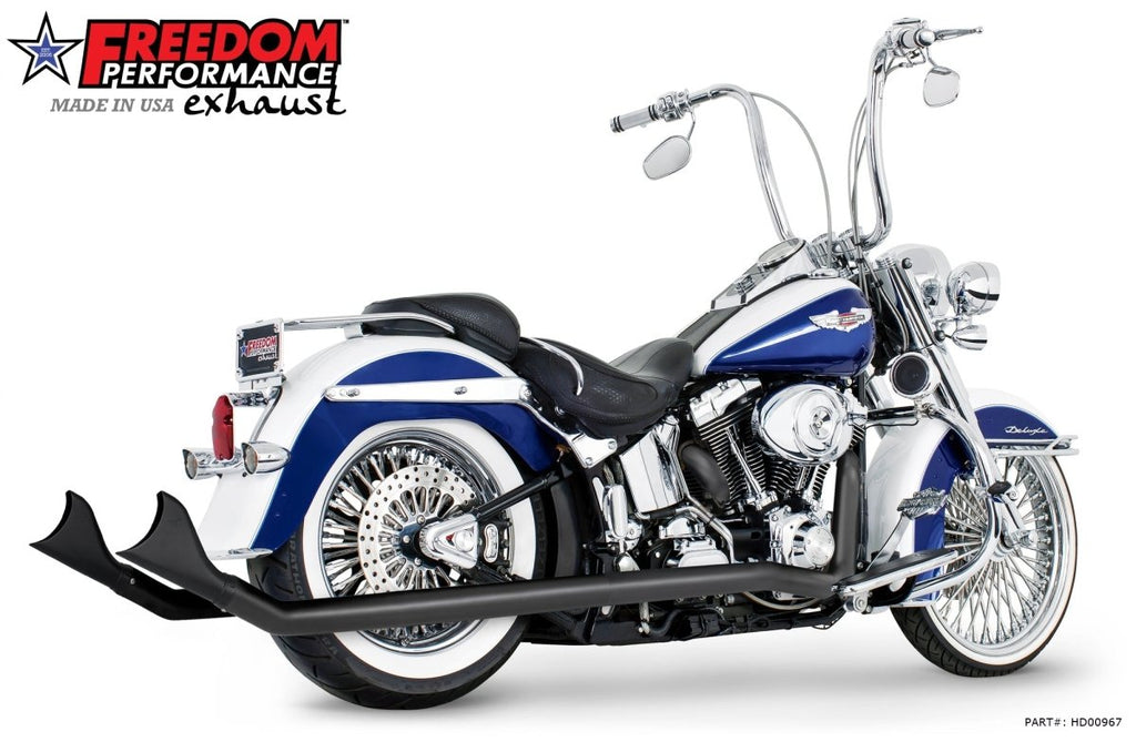 HARLEY SOFTAIL 2.5" CLASSIC SLIP - ONS 1997 - 2017 *FITS FREEDOM HEADERS ONLY* (SPECIAL ORDER) - AUS STOCK - Cuztom Kraft