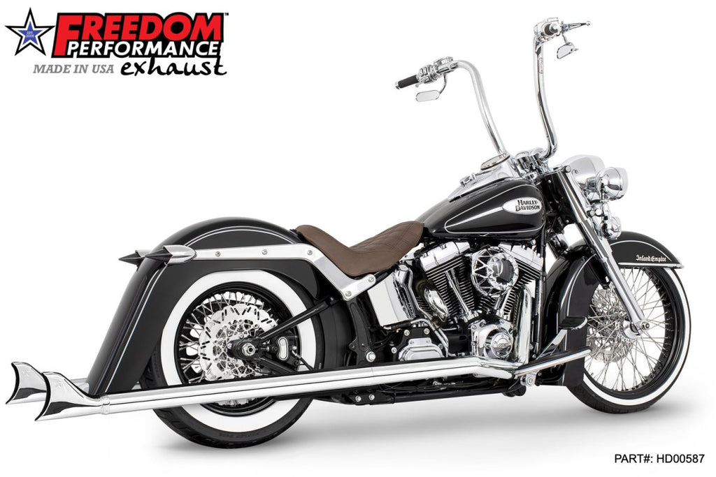 HARLEY SOFTAIL 2.5" CLASSIC SLIP - ONS 1997 - 2017 *FITS FREEDOM HEADERS ONLY* (SPECIAL ORDER) - AUS STOCK - Cuztom Kraft