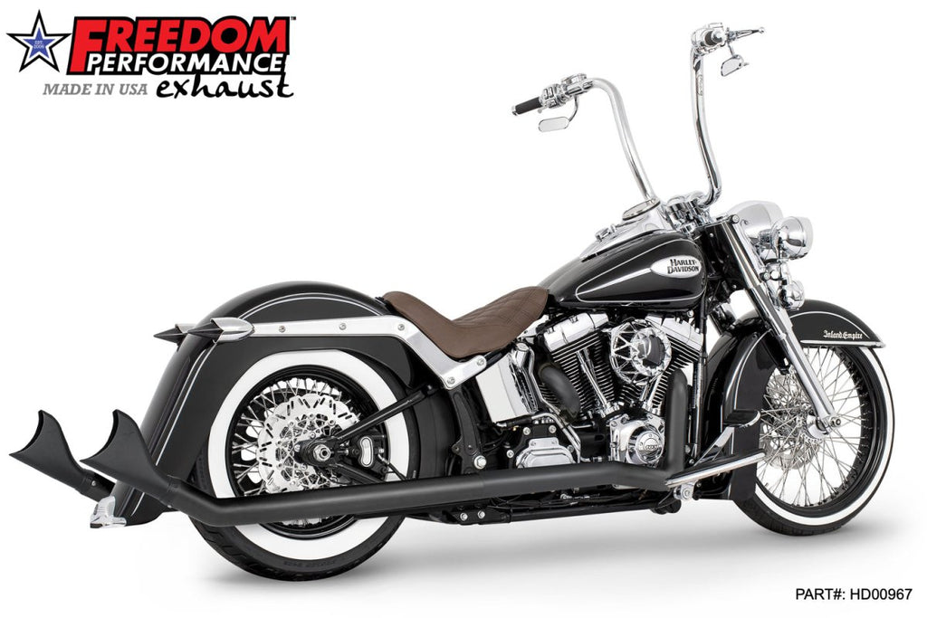 HARLEY SOFTAIL 2.5" CLASSIC SLIP - ONS 1997 - 2017 *FITS FREEDOM HEADERS ONLY* (SPECIAL ORDER) - AUS STOCK - Cuztom Kraft