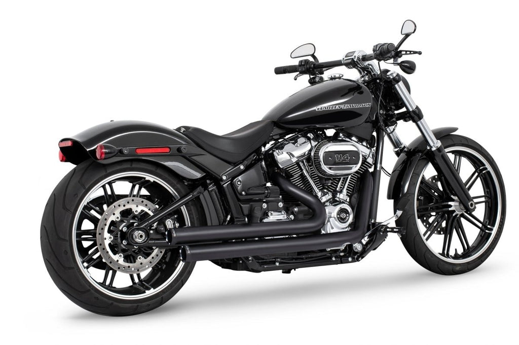 HARLEY SOFTAIL INDEPENDENCE STAGGERED DUALS (SPECIAL ORDER) - Cuztom Kraft