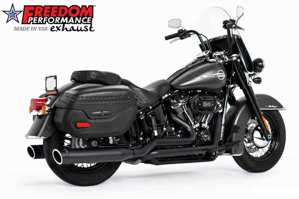HARLEY SOFTAIL RIGHT - SIDE TUCK & UNDER TRUE - DUAL FULL SYSTEM 2018 - PRESENT - Cuztom Kraft