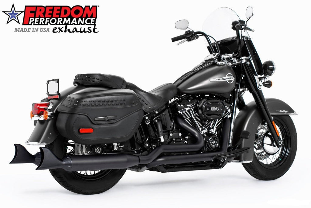 HARLEY SOFTAIL RIGHT - SIDE TUCK & UNDER TRUE - DUAL FULL SYSTEM 2018 - PRESENT - Cuztom Kraft