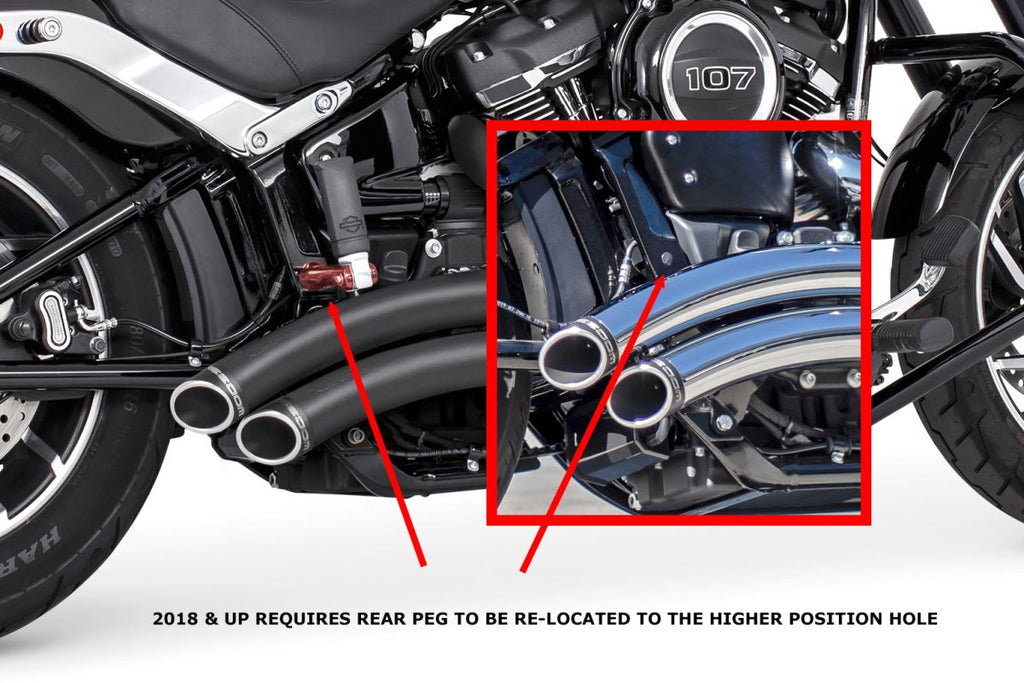 HARLEY SOFTAIL SHARP CURVE RADIUS 2018 to PRESENT M8 BUNDLE - Cuztom Kraft