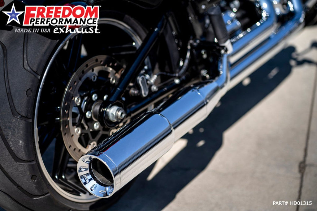HARLEY SOFTAIL/M8 FAT BOY BREAKOUT ONLY 4.5” TWO - STEP TUCK & UNDER FULL SYSTEM 2018 - PRESENT - Cuztom Kraft
