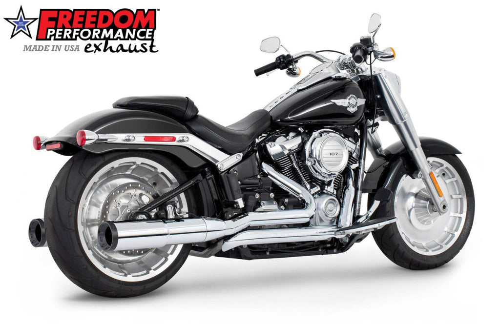 HARLEY SOFTAIL/M8 FAT BOY BREAKOUT ONLY 4.5” TWO - STEP TUCK & UNDER FULL SYSTEM 2018 - PRESENT - Cuztom Kraft
