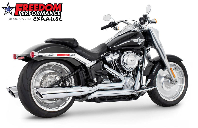 HARLEY SOFTAIL/M8 FAT BOY BREAKOUT ONLY 4.5” TWO - STEP TUCK & UNDER FULL SYSTEM 2018 - PRESENT - Cuztom Kraft