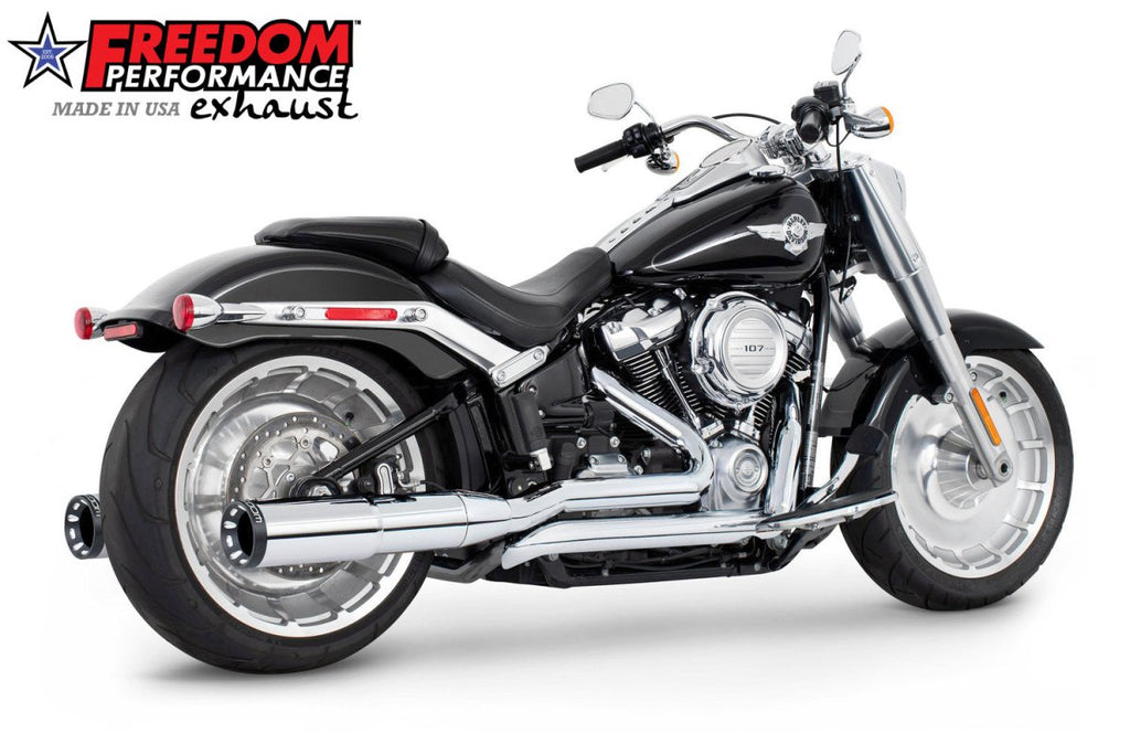 HARLEY SOFTAIL/M8 FAT BOY BREAKOUT ONLY 4.5” TWO - STEP TUCK & UNDER FULL SYSTEM 2018 - PRESENT - Cuztom Kraft