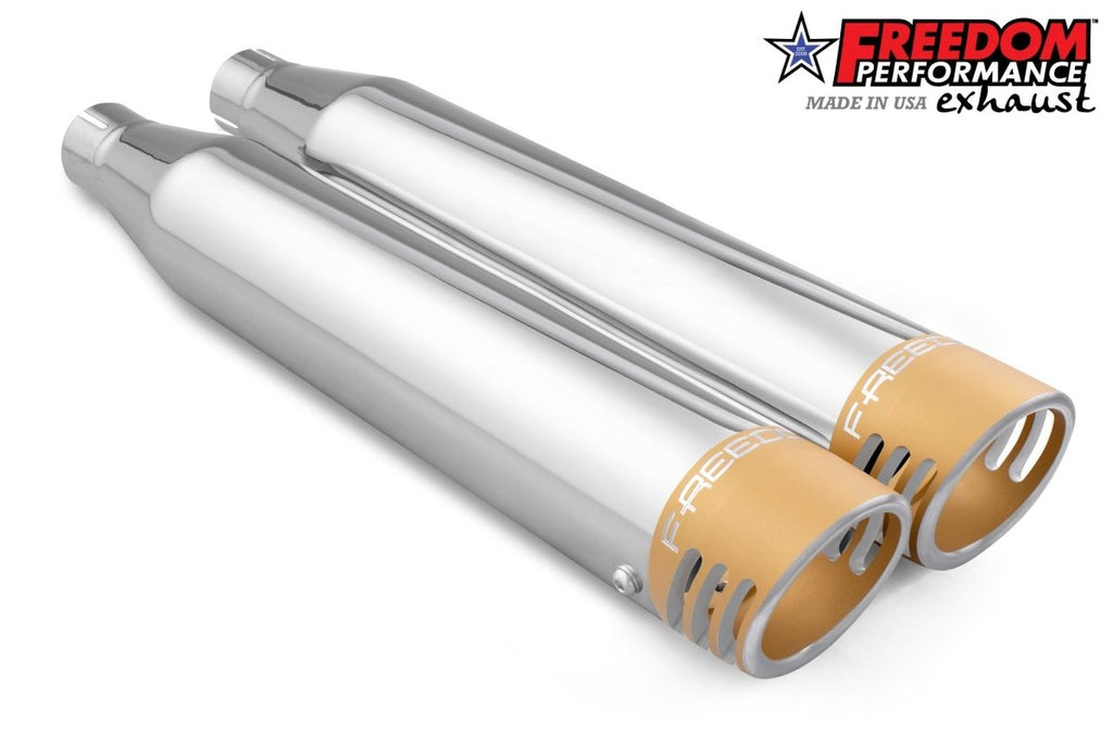 HARLEY SOFTAIL/M8 WIDE TIRE STANDARD, LOW RIDER, SLIM, FAT BOY, BREAKOUT & STREET BOB 3.25" SLIP - ONS (SPECIAL ORDER) - Cuztom Kraft