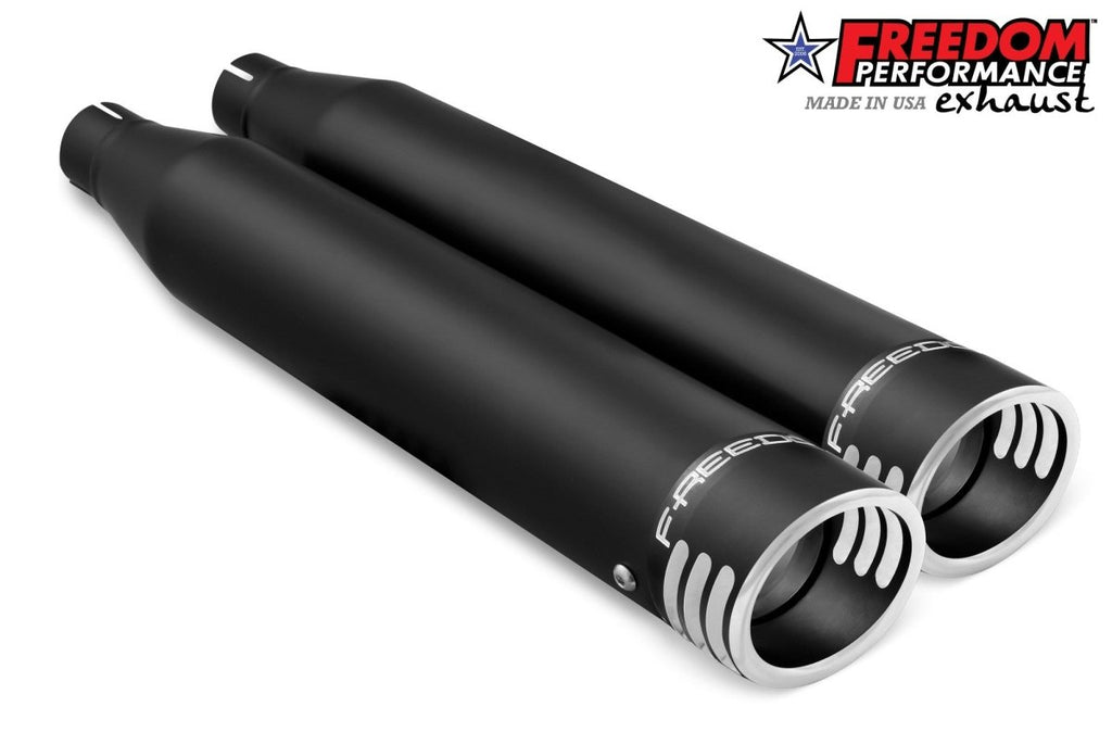 HARLEY SOFTAIL/M8 WIDE TIRE STANDARD, LOW RIDER, SLIM, FAT BOY, BREAKOUT & STREET BOB 3.25" SLIP - ONS (SPECIAL ORDER) - Cuztom Kraft