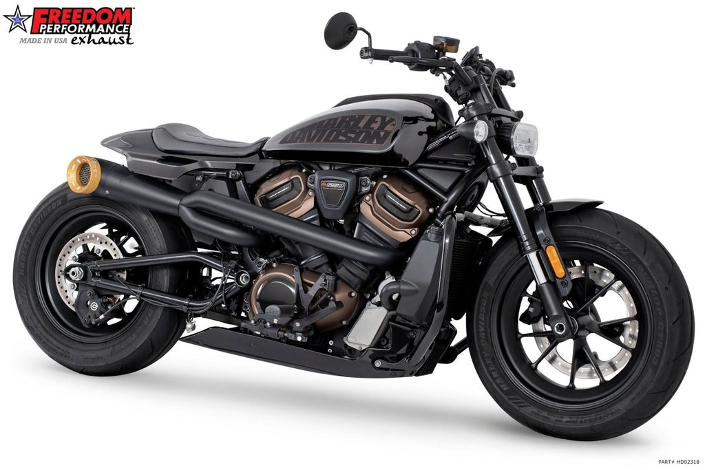 HARLEY SPORTSTER S 2 - INTO - 1 TURN - OUT HIGH '21 to Present Bundle (SPECIAL ORDER) - Cuztom Kraft