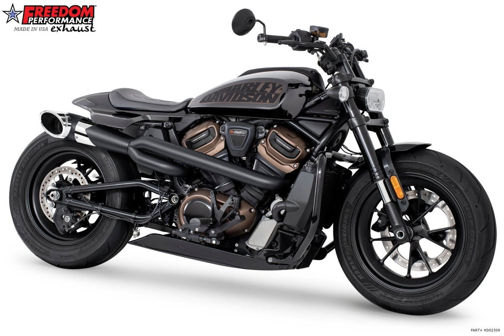 HARLEY SPORTSTER S 2 - INTO - 1 TURN - OUT HIGH '21 to Present Bundle (SPECIAL ORDER) - Cuztom Kraft