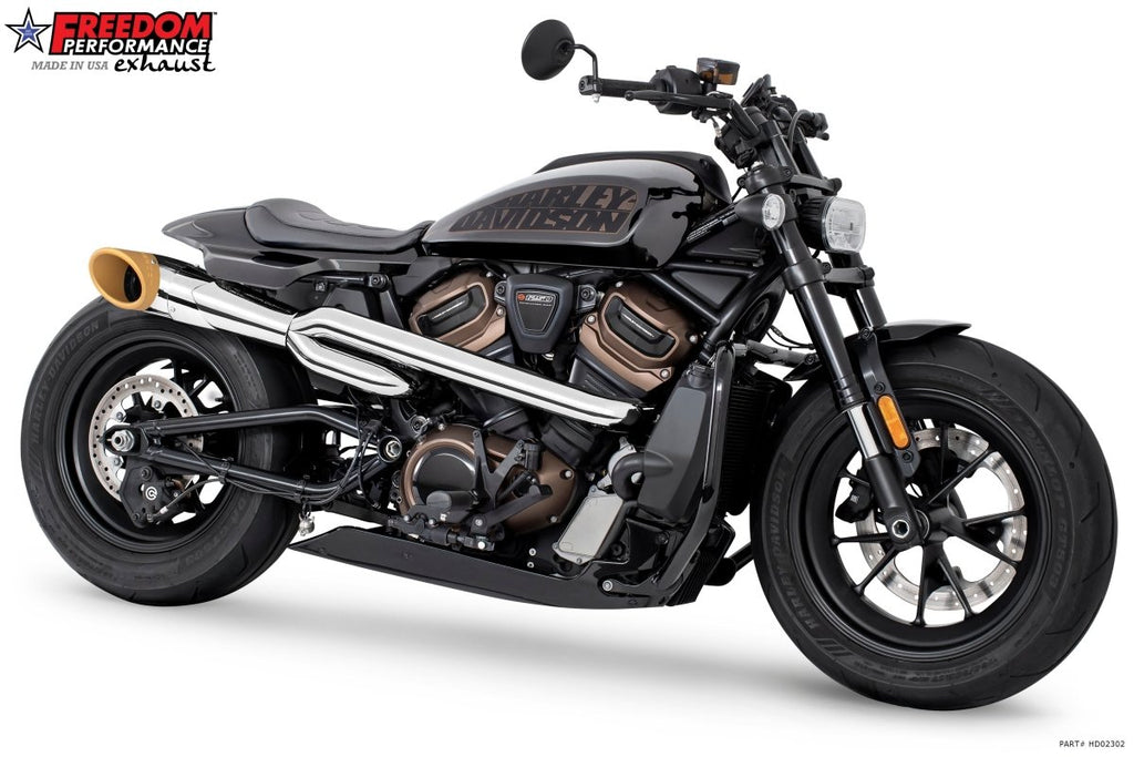 HARLEY SPORTSTER S 2 - INTO - 1 TURN - OUT HIGH '21 to Present Bundle (SPECIAL ORDER) - Cuztom Kraft
