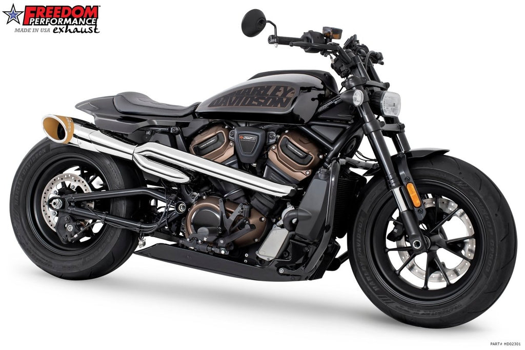 HARLEY SPORTSTER S 2 - INTO - 1 TURN - OUT HIGH '21 to Present Bundle (SPECIAL ORDER) - Cuztom Kraft